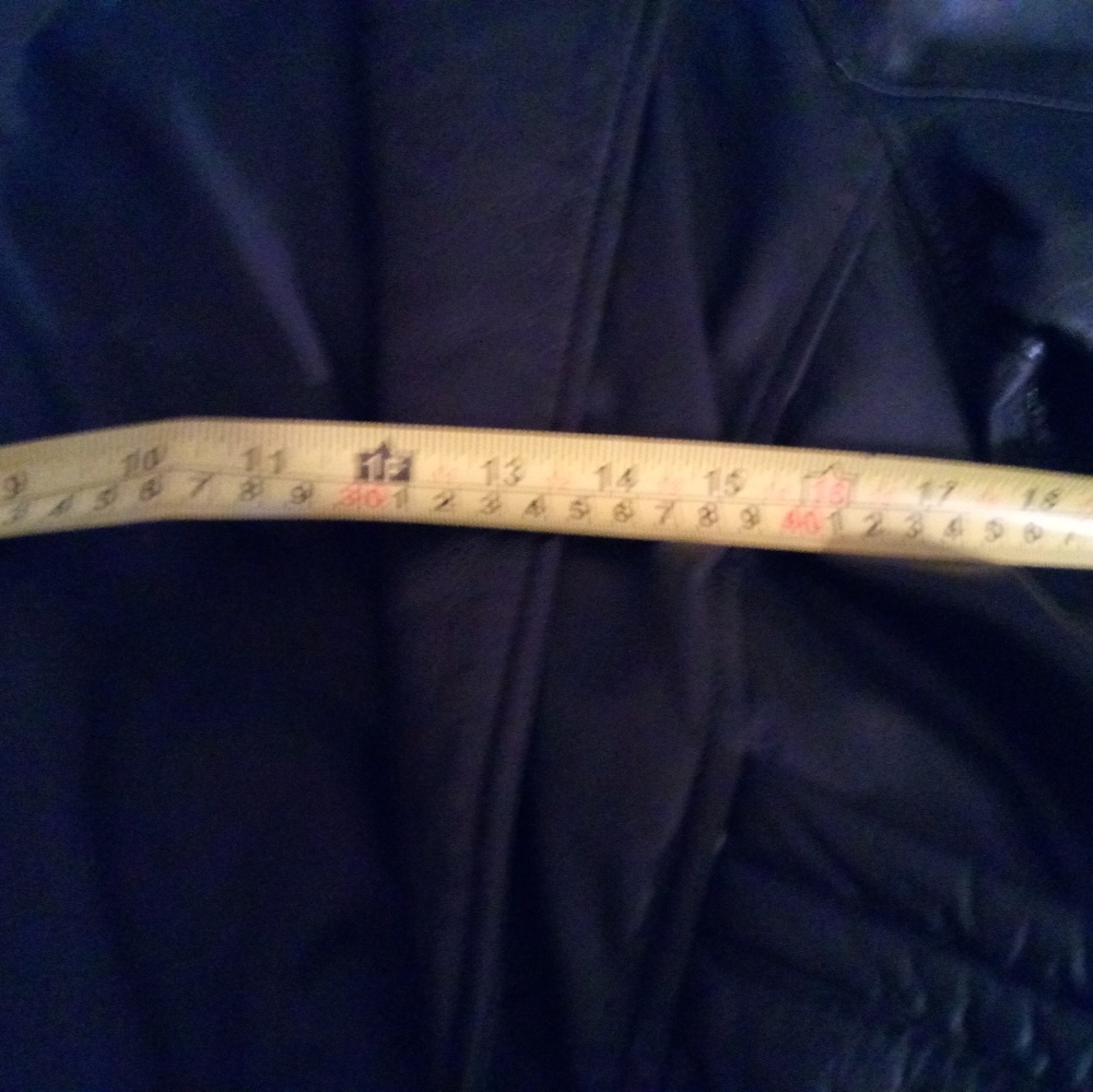 Long, leather coat - Picture 8 of 8